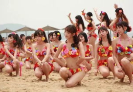 比基尼美女热舞,视觉盛宴引爆夏日热情